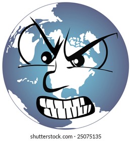 frozen world is angry