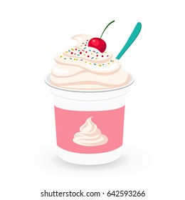 Frozen Yogurt Cup