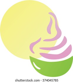 Frozen Yogurt Logo