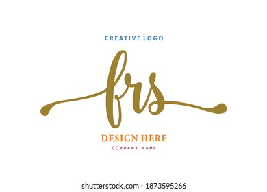 FRS lettering logo is simple, easy to understand and authoritative