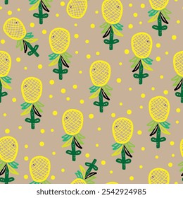 Fruit Abstract grunge texture stylized pattern rapport vector