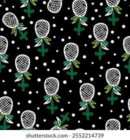 Fruit Abstract grunge texture stylized pattern rapport vector