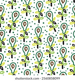 Fruit Abstract grunge texture stylized pattern rapport vector