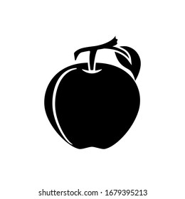 fruit apple icon collection, trendy style