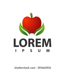fruit apple logo