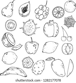Fruit background for design.