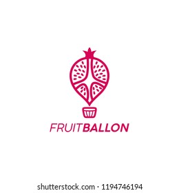 fruit balloon logo