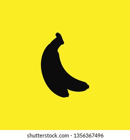 fruit banana icon vector