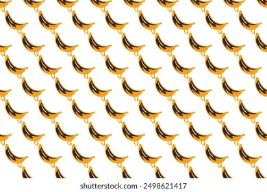 Obst Banane nahtloses Muster Hintergrund. Abstrakte nahtlose Muster Hintergrund der Banane