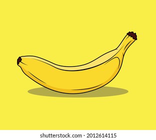 fruit banana vector illustration image
