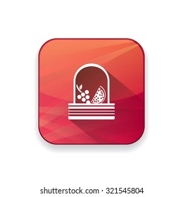 fruit basket  icon