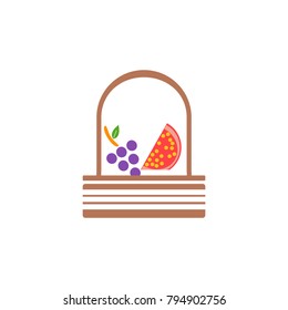 fruit basket icon