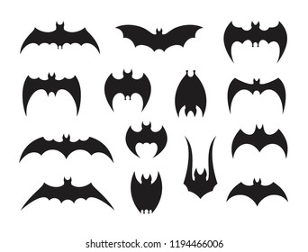Fruit bat. Isolated bat on white background