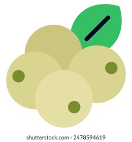 Fruit Berry Icon for web, app, infographic etc