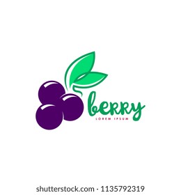 Fruit berry logo