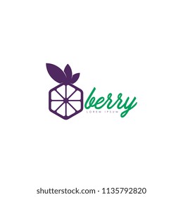 Fruit berry logo