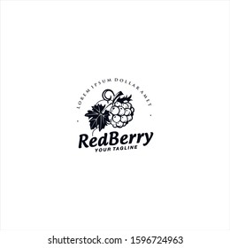 Fruit Berry logo design template