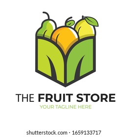 The Fruit Box Logo Template. This logo is in vector format.
You can customize this logo in terms of size and color as per your requirement.