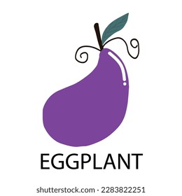 Fruit and bvegetables element. children's reading book