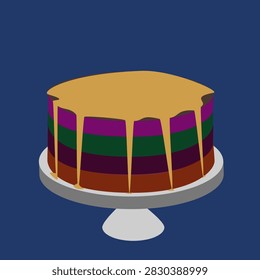 Fruit cake in mango syrup
Sponge cake with cocoa, plum, and apricot flavors, topped with sour cream, drizzled with mango syrup
condensed milk, decoration, sponge cake, piece, cocoa, product, cake, cream, cranberry, blueberry, sour cream, syrup, raspberry, berries, plum, apricot, mango
