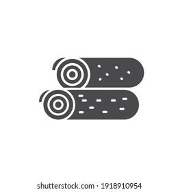 Fruit candy color line icon. Isolated vector element. Outline pictogram for web page, mobile app, promo