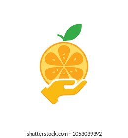 Fruit Care Logo Icon Design