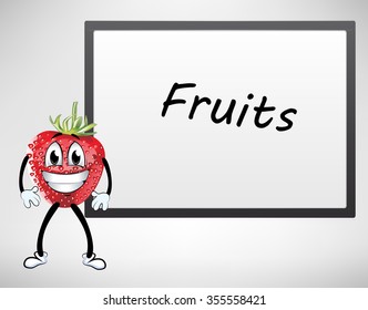 Fruit cartoon