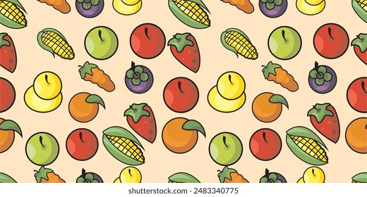 Diseño de patrón sin fisuras. Ilustración de diseño para el embalaje, Web, decoración del hogar, Ilustración vectorial, superficie, gráfico. Patrón sin costuras.