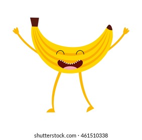 fruit character cute icon vector isolated graphic