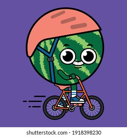 Fruit character with urban style 
