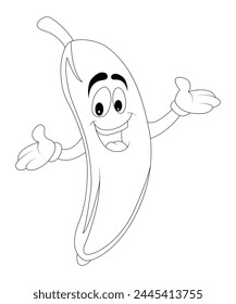 Fruit Coloring Page For Kids