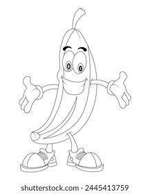 Fruit Coloring Page For Kids