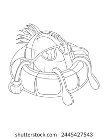 Fruit Coloring Page For Kids