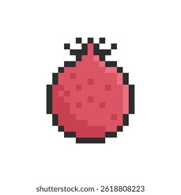 fruit cute retro pixel art