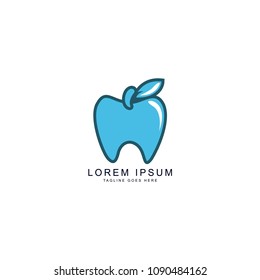 FRUIT DENTAL LOGO TEMPLATE