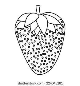 Fruit design over white background, vector illustration