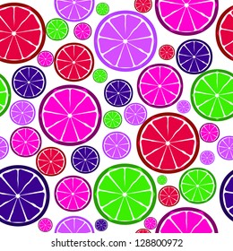 Fruit design seamless pattern. Vector illustration. EPS 10