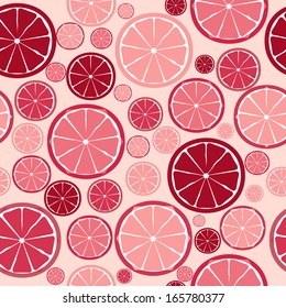 Fruit design seamless pattern. Vector illustration. EPS 10