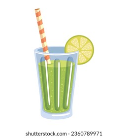 fruit drink lemonade icon isolated