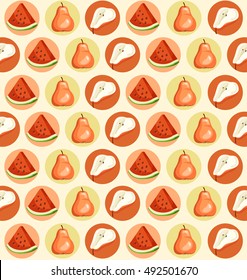 Fruit Festival : Fruit Elements : Vector Illustration