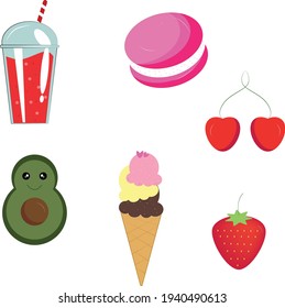 fruit and foods for your projects and animations