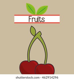 fruit fresh food icon vector illustration eps 10