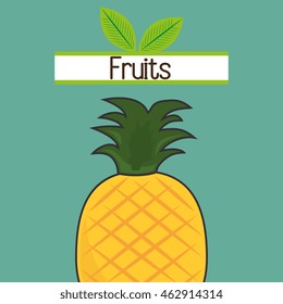 fruit fresh food icon vector illustration eps 10