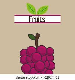 fruit fresh food icon vector illustration eps 10