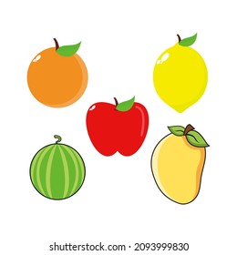 Fruit fresh mascot design character