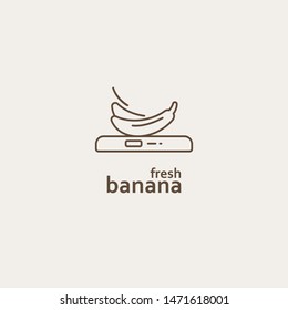 Fruit Fresh Organic  logo icon vector 