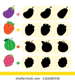 fruit game vector design