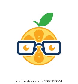 Fruit Geek Logo Icon Design