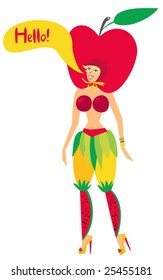 Fruit girl