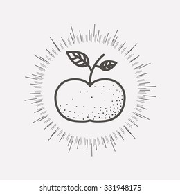 fruit healthy food design, vector illustration eps10 graphic 